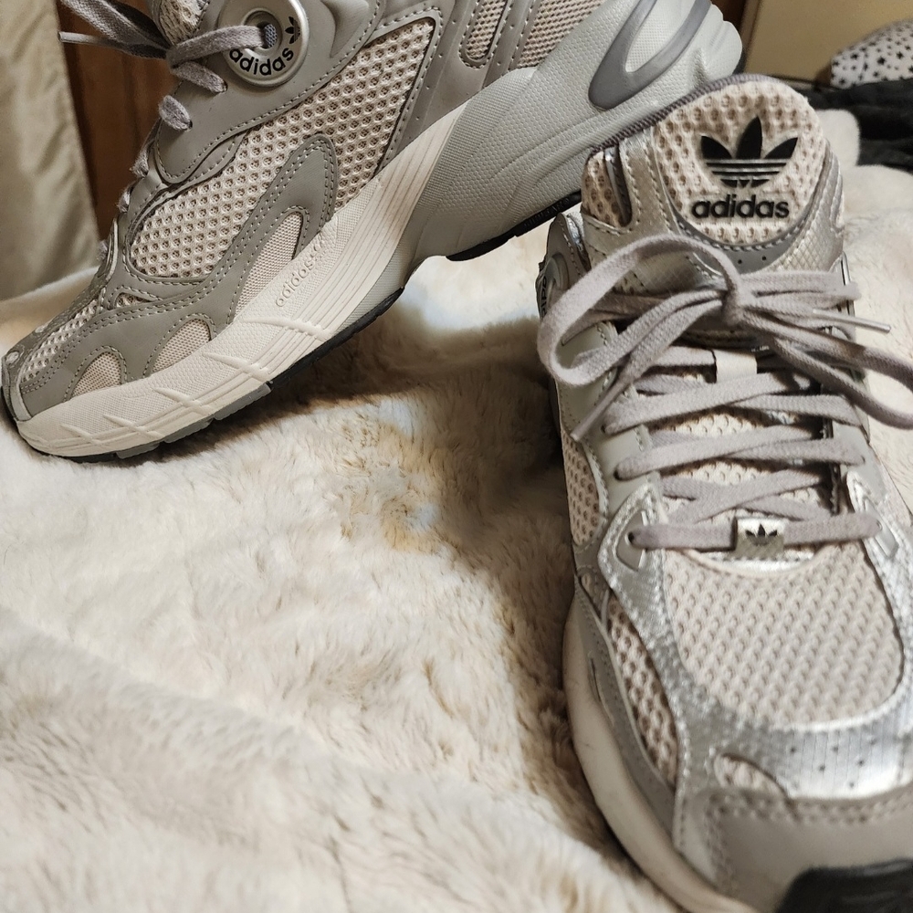 Adidas Gray Athletic Shoes